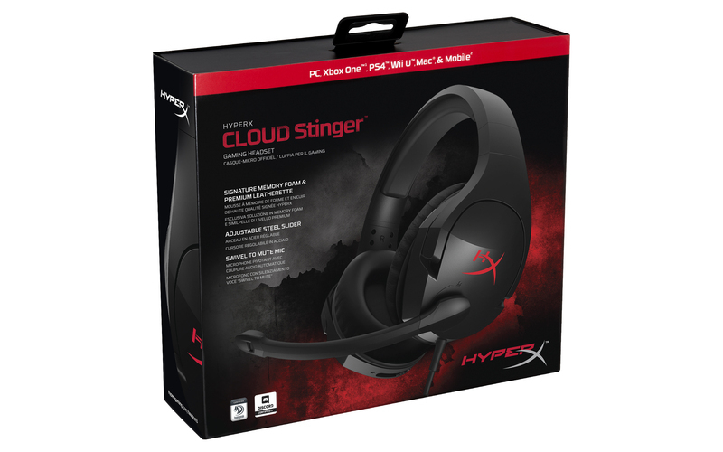 Nuovo headset gaming HyperX Cloud Stinger