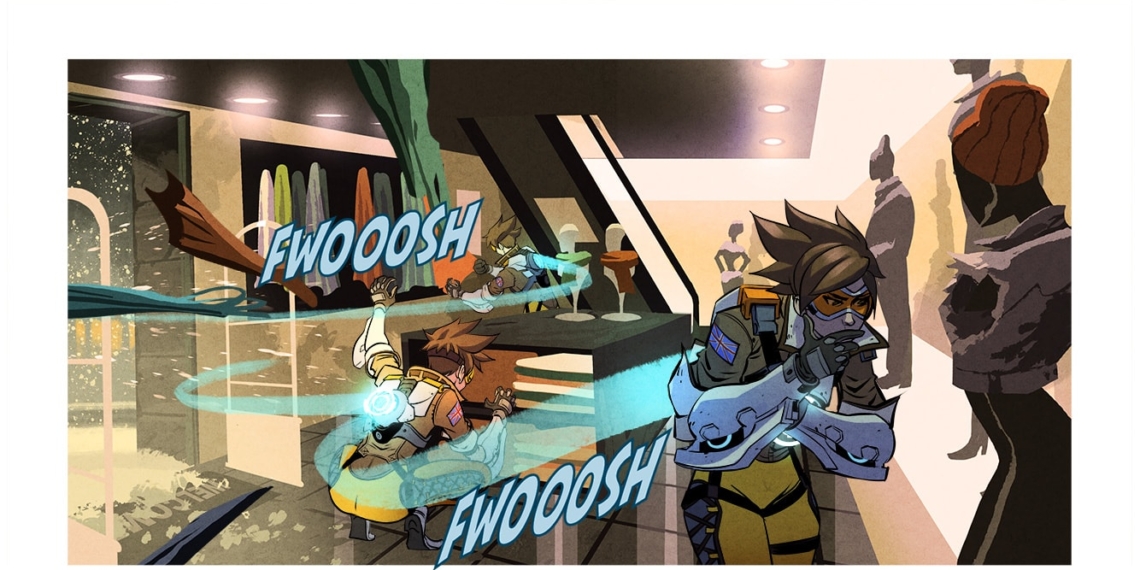 Ecco a voi il nuovo fumetto di Overwatch dedicato a Tracer: “Riflessi”!