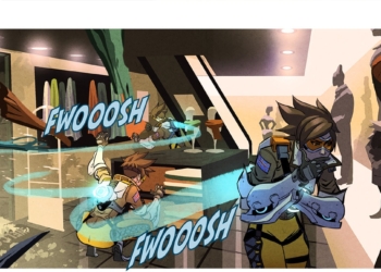 Ecco a voi il nuovo fumetto di Overwatch dedicato a Tracer: “Riflessi”!