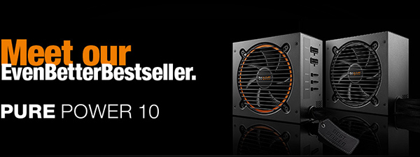 be quiet! presenta il nuovo alimentatore Pure Power 10