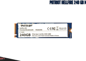 Patriot Hellfire 240 GB M.2 NVMe SSD
