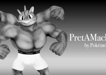 Machamp sarà il volto della nuova, esclusiva linea di intimo “PretAMachamp”!