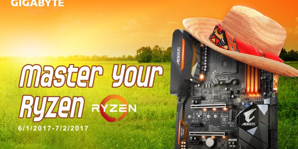 GIGABYTE Annuncia Master Your Ryzen™ 2017  Overclocking Contest