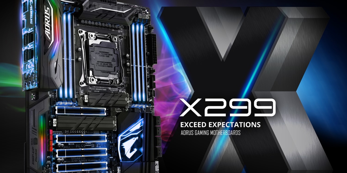 GIGABYTE presenta le AORUS X299 Gaming
