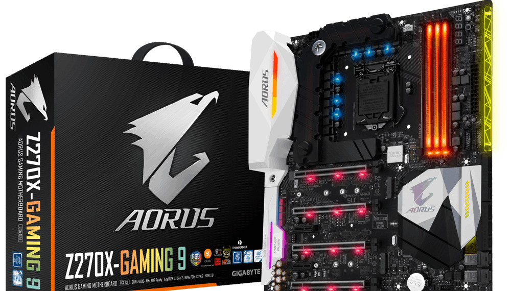 GIGABYTE AORUS Z270X-Gaming 9 vince il  Computex 2017 Best Choice Gold Award