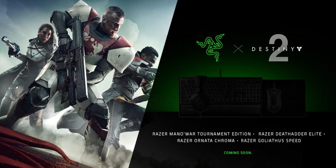 Razer e Bungie: in arrivo le periferiche dedicate a Destiny 2