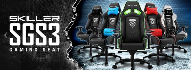 Due fantastiche sedie da gaming Sharkoon: SKILLER SGS3 e SHARK ZONE GS10