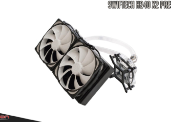 Swiftech H240 X2 Prestige AIO Cooler 280 mm