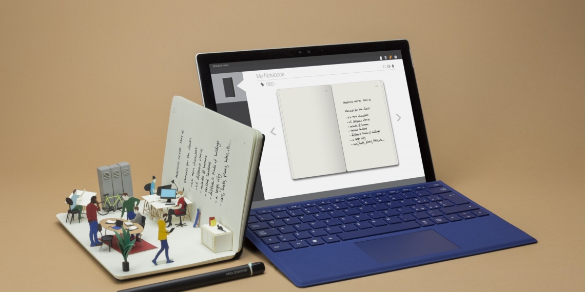 Moleskine e Windows avviano una collaborazione