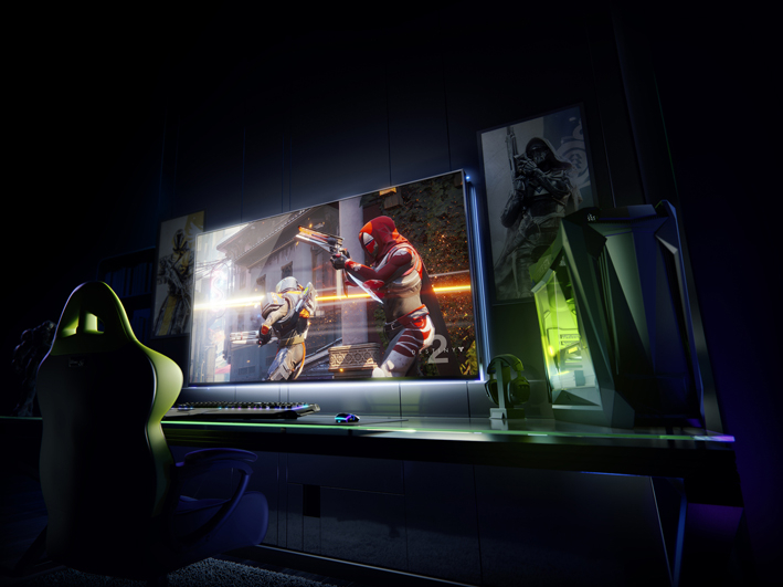 [CES 2018] NVIDIA presenta uno schermo da gaming gigante