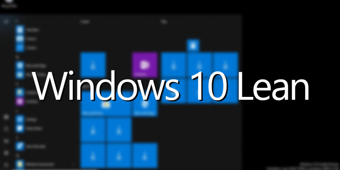 Microsoft prepara Lean, il Windows 10 snello