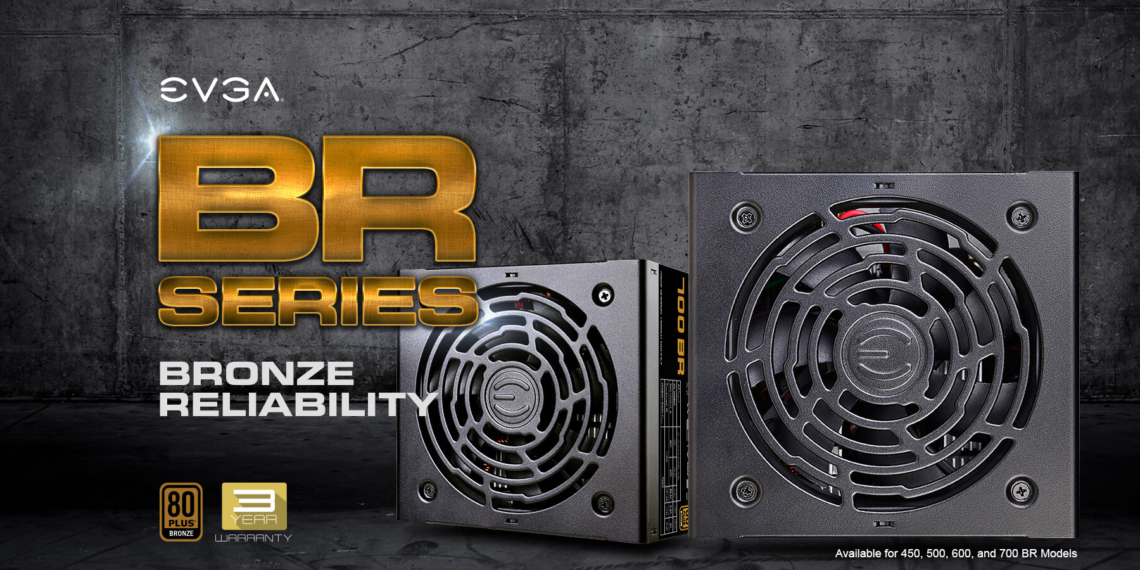 New Bronze rated power supplies from EVGA