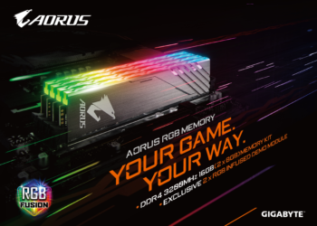 GIGABYTE illumina il mercato con le AORUS RGB Memory