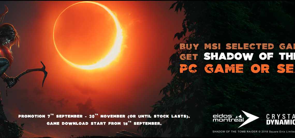 Un nuovo gioco in omaggio con i gaming monitor MSI