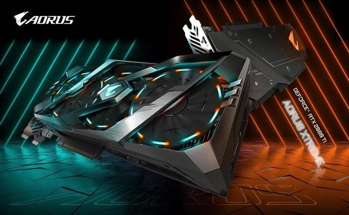 GIGABYTE rivela la serie di schede video AORUS GeForce® RTX 20