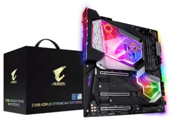 Gigabyte prenseta la Z390 Aorus Xtreme Waterforce