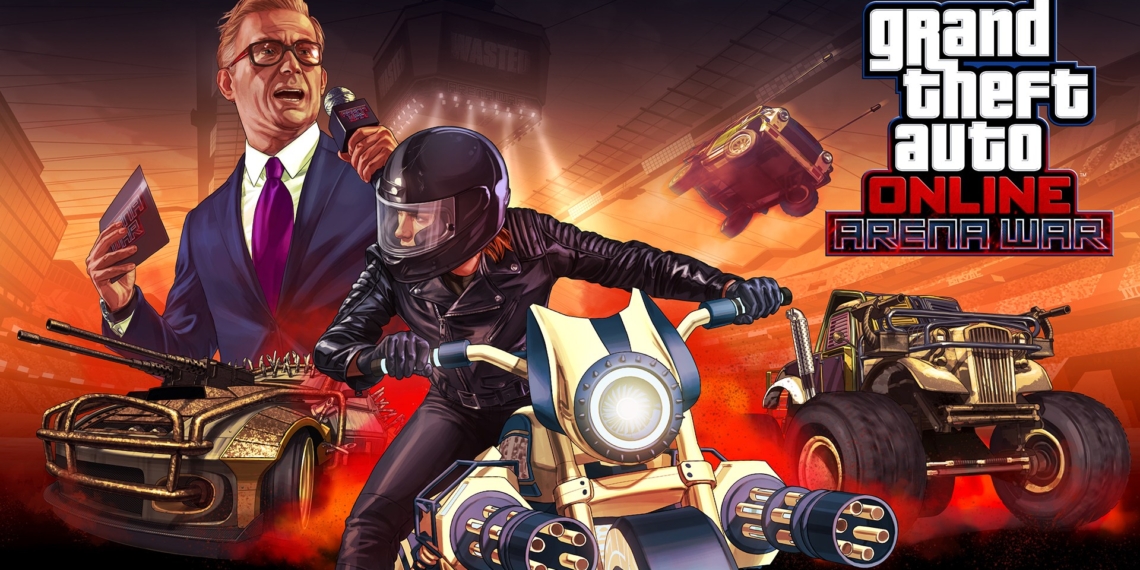 GTA Online Arena Wars è disponibile con sette nuove modalità