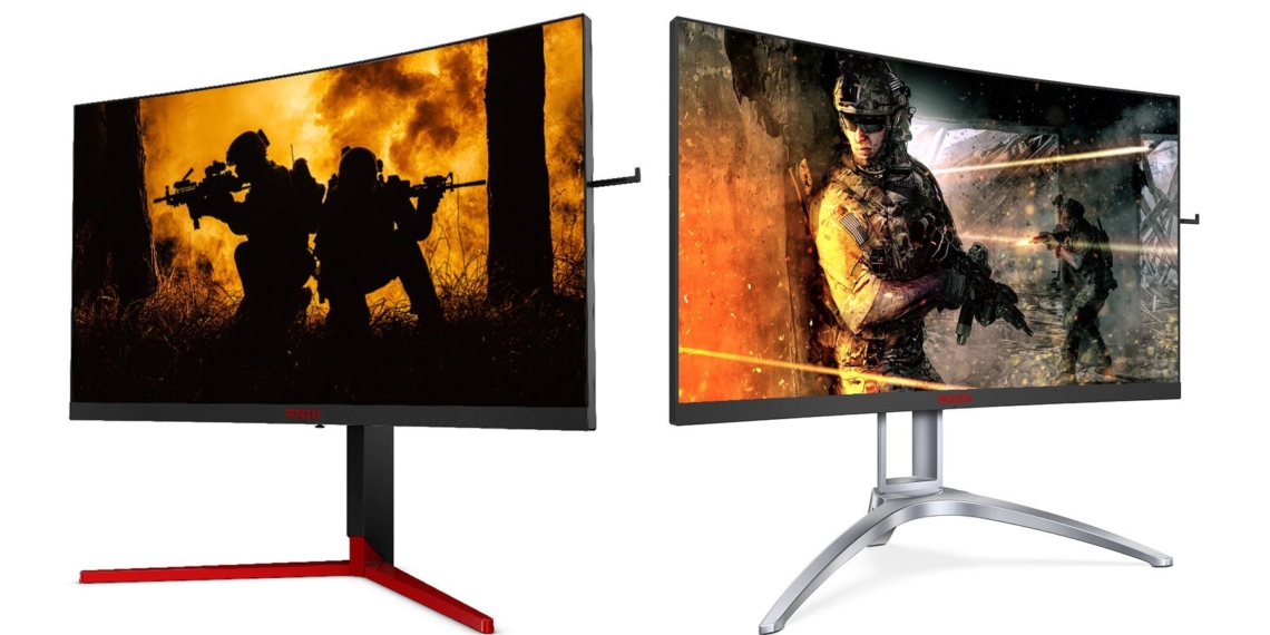 AOC presenta AGON3, monitor curvi super veloci per il gaming