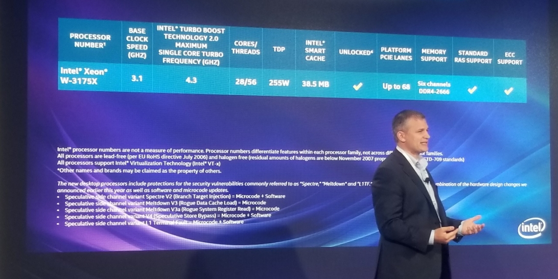 Intel Xeon W-3175X ora disponibile: potenza creata per le applicazioni professionali più esigenti