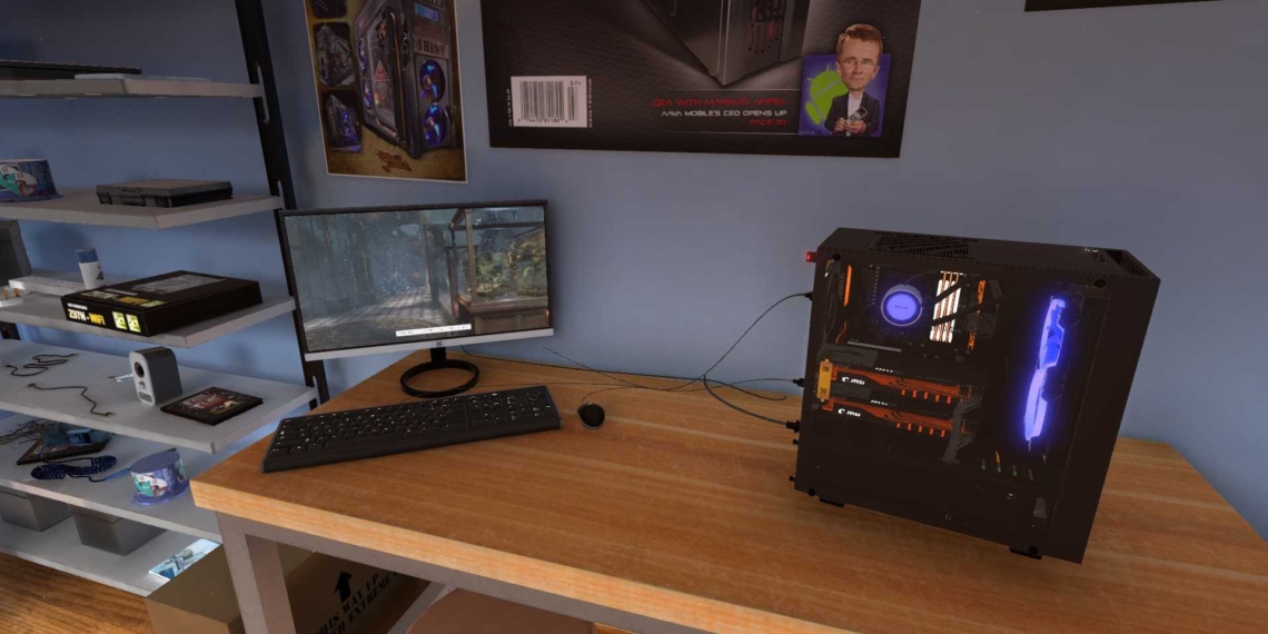 PC Building Simulator: disponibile su Steam la versione finale