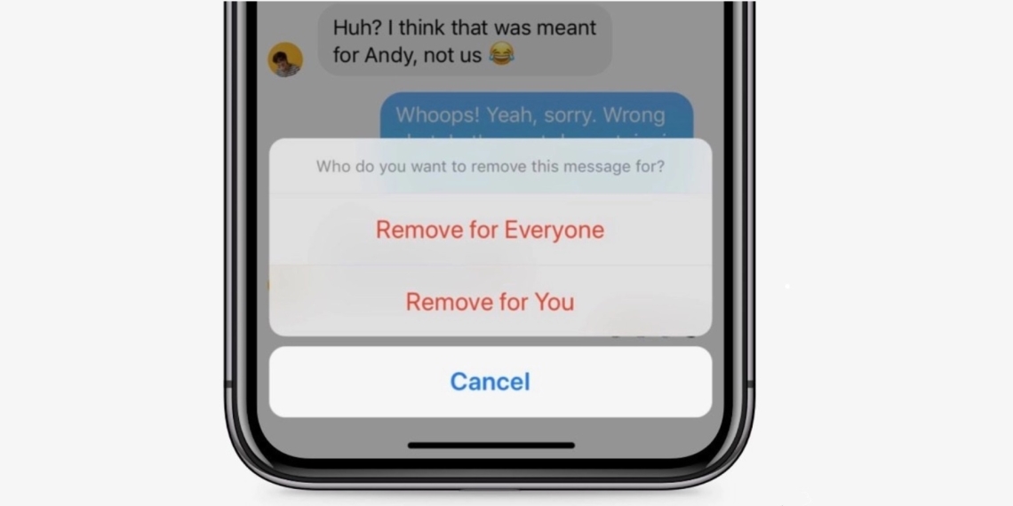 Messenger: disponibile la funzione per cancellare i messaggi