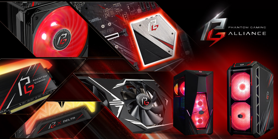 Cooler Master e Asrock insieme per il nuovo brand Phantom Gaming Alliance