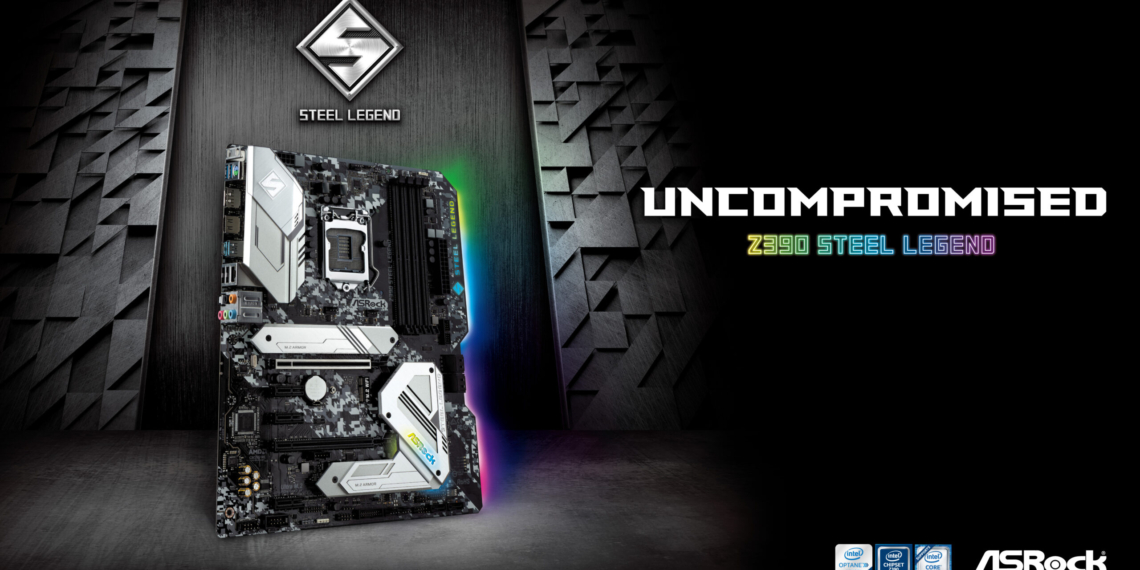 ASRock Strengthens Steel Legend Series With New Z390 Motherboard
