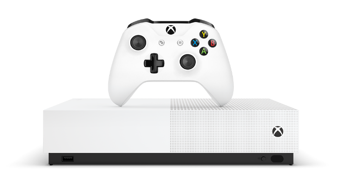 Arriva Xbox One S All-Digital Edition, la nuova console completamente digitale!