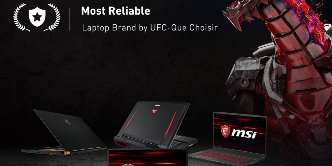 MSI: il brand di notebook più affidabile in Europa