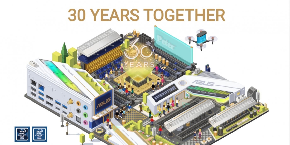 ASUS Announces 30 Years Together Campaign