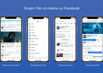 Arriva in Italia Facebook Film: programmazione dei cinema e info biglietti direttamente sull’app Facebook