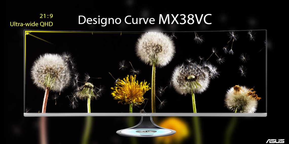 ASUS annuncia il monitor Designo Curve MX38VC