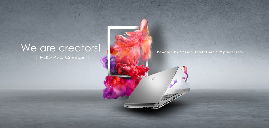 MSI annuncia il nuovo P75 Creator