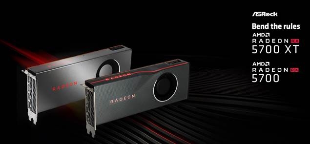 ASRock Launches Radeon RX 5700 series