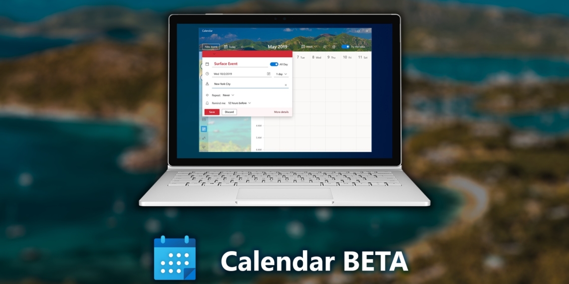 Windows 10: l’app Calendario in fase di restyling