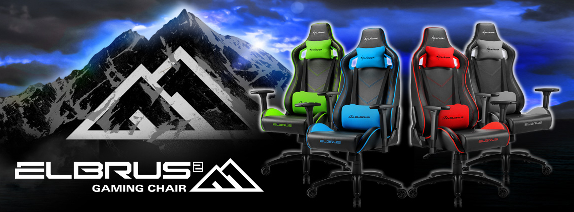 Sharkoon ELBRUS 1 e ELBRUS 2, nuove sedie gaming per il massimo comfort e robustezza