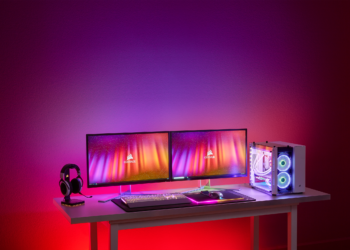 CORSAIR iCUE LS100 Smart Lighting: nuovo sistema di illuminazione ambientale per desktop