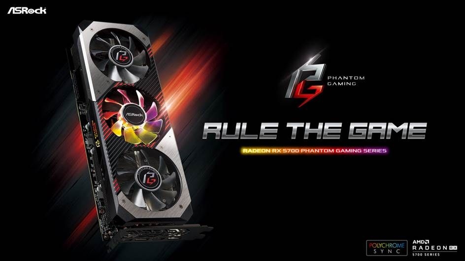 ASRock Radeon RX 5700 Phantom Gaming Series Graphics Cards