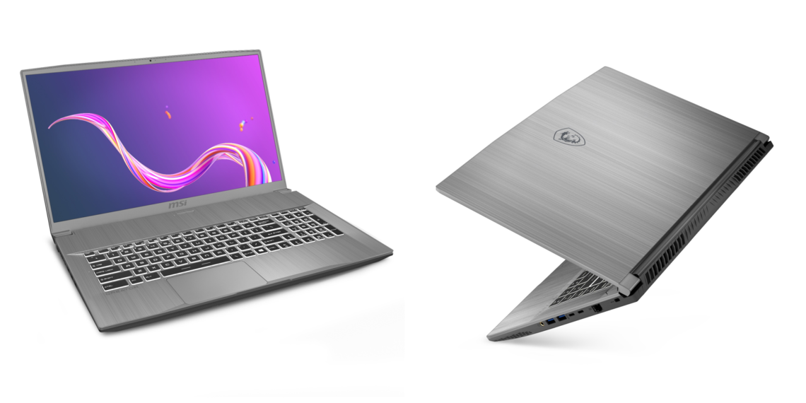 MSI Creator 15M e 17M, laptop professionali dal prezzo contenuto