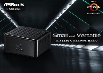 ASRock Industrial launches industry-leading small and versatile AMD Ryzen powered 4X4 BOX-V1000M/R1000V