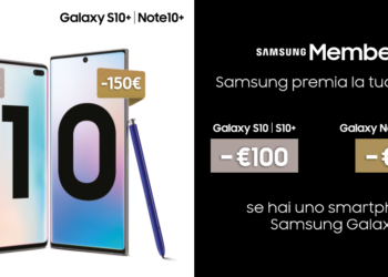 Samsung Power of 10 Pass: nuova promo per l’acquisto di uno smartphone della gamma S10 o Note10
