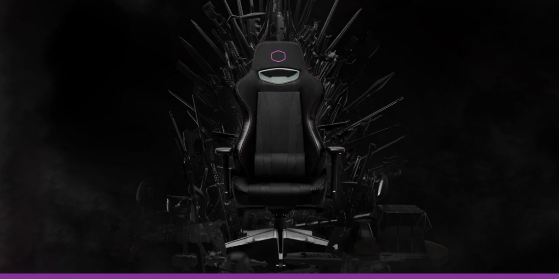 Cooler Master rende disponibile in italia la poltrona gaming Caliber X1