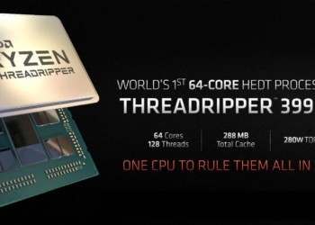 Disponibile la CPU da 64 core Ryzen Threadripper 3990X
