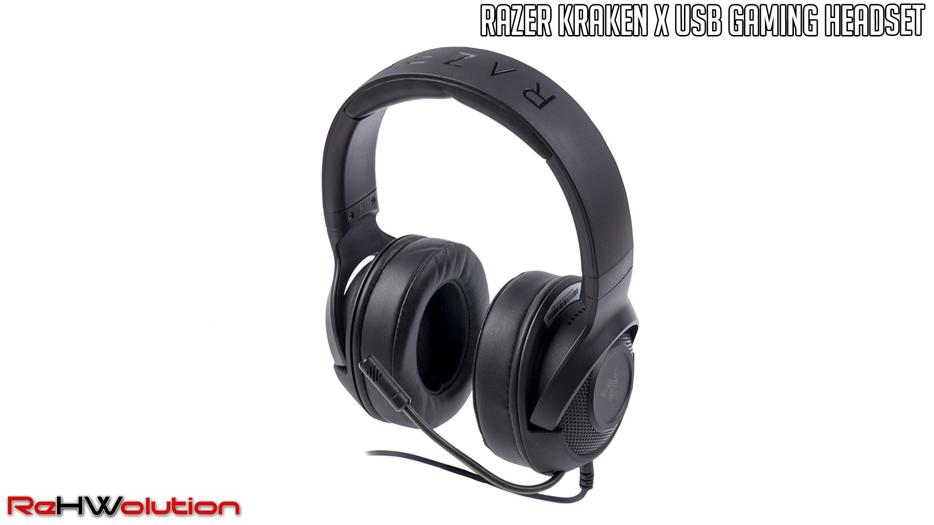 Razer Kraken X USB Classic Black 7.1 Gaming Headset – ReHWolution