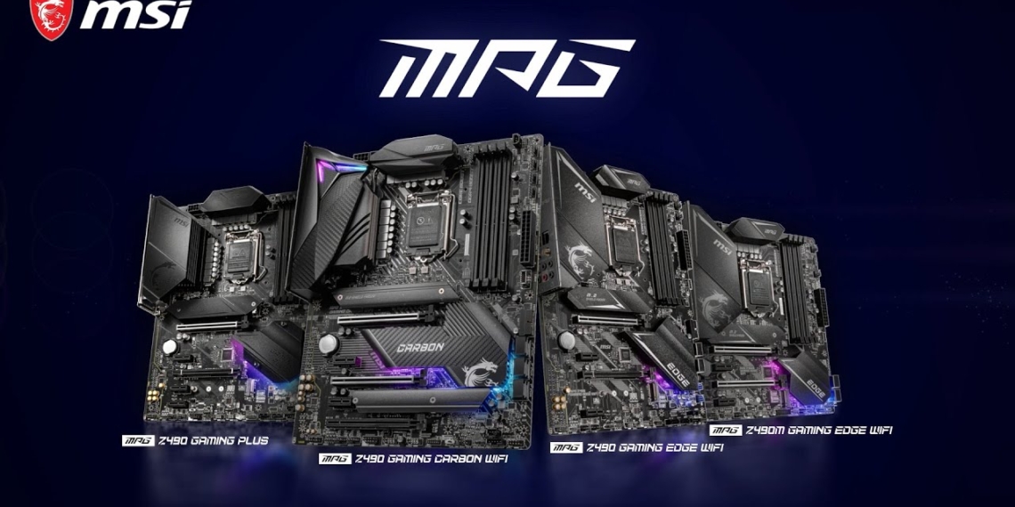 MSI annuncia le nuove motherboard Z490