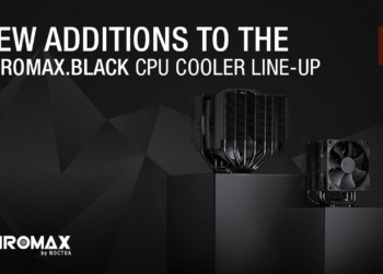 Noctua expands chromax.black line of CPU coolers