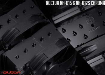 Noctua NH-D15 e NH-U12S chromax.black LTT Edition