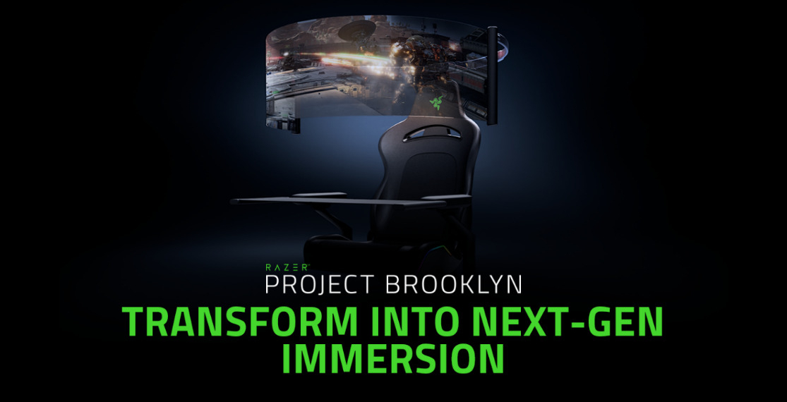 Razer presenta Project Brooklyn – La sedia da gaming del futuro
