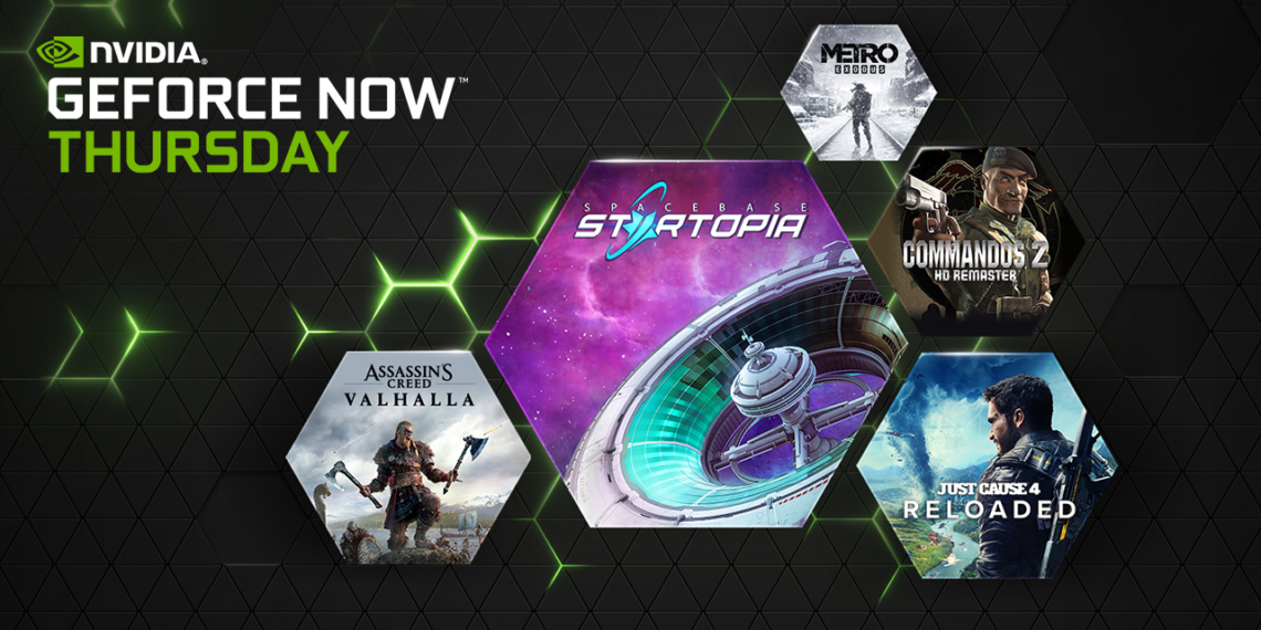 Aggiunti 12 nuovi titoli su GeForce Now