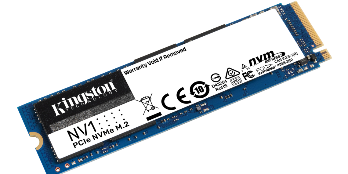 Kingston NV1, unità SSD NVMe PCIe per tutte le tasche
